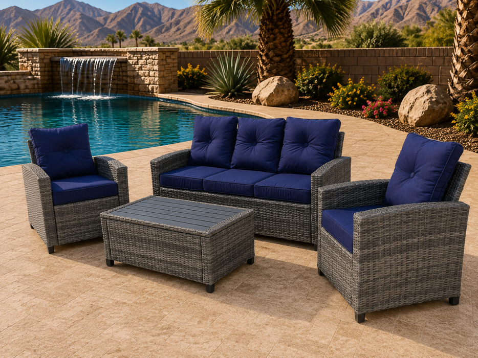 BIG NFL Size Lily Three Seat Couch Set