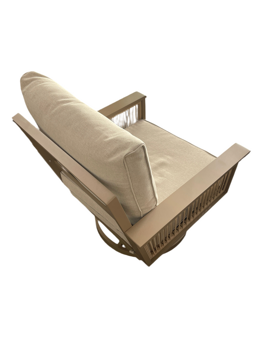 EVA Aluminum Outdoor Swivel Chair