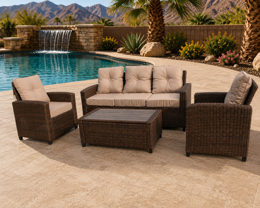 BIG NFL Size Lily Three Seat Couch Set