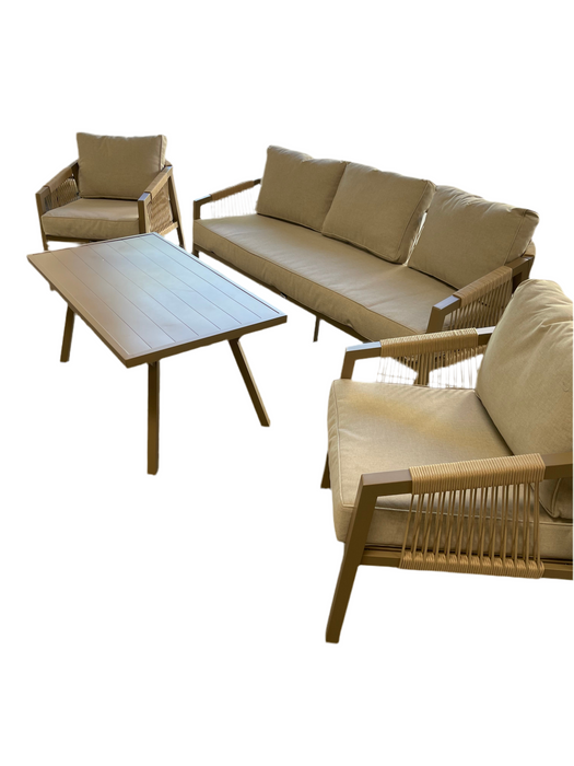 EVA 4 Piece Aluminum Outdoor Rope Set