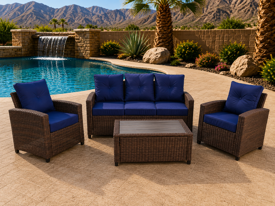 BIG NFL Size Lily Three Seat Couch Set