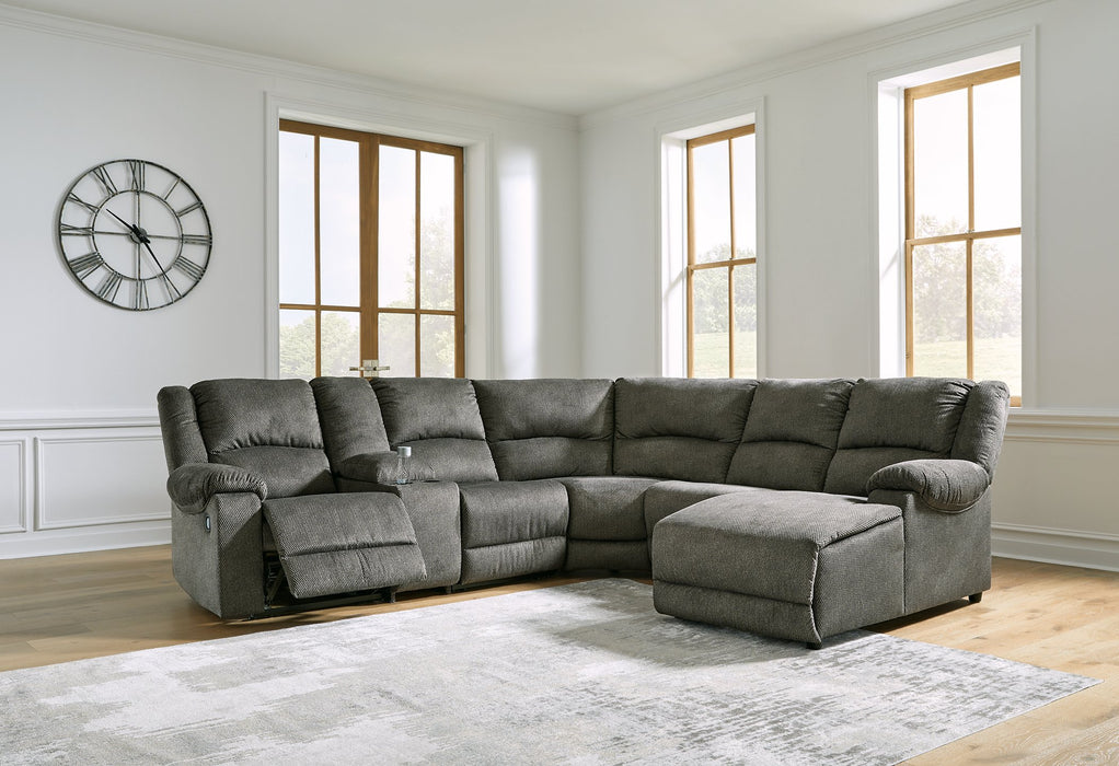 Benlocke Reclining Sectional with Chaise