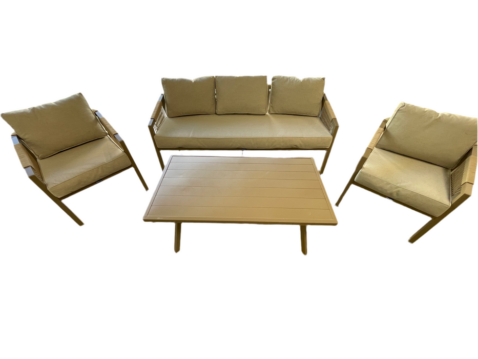 EVA 4 Piece Aluminum Outdoor Rope Set