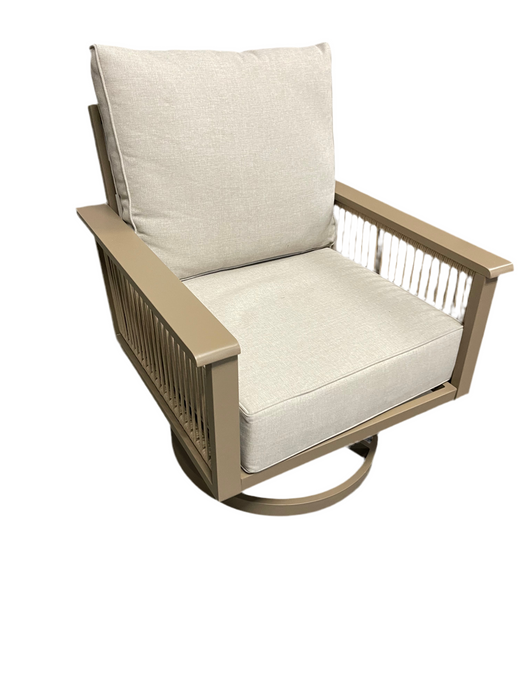 EVA Aluminum Outdoor Swivel Chair