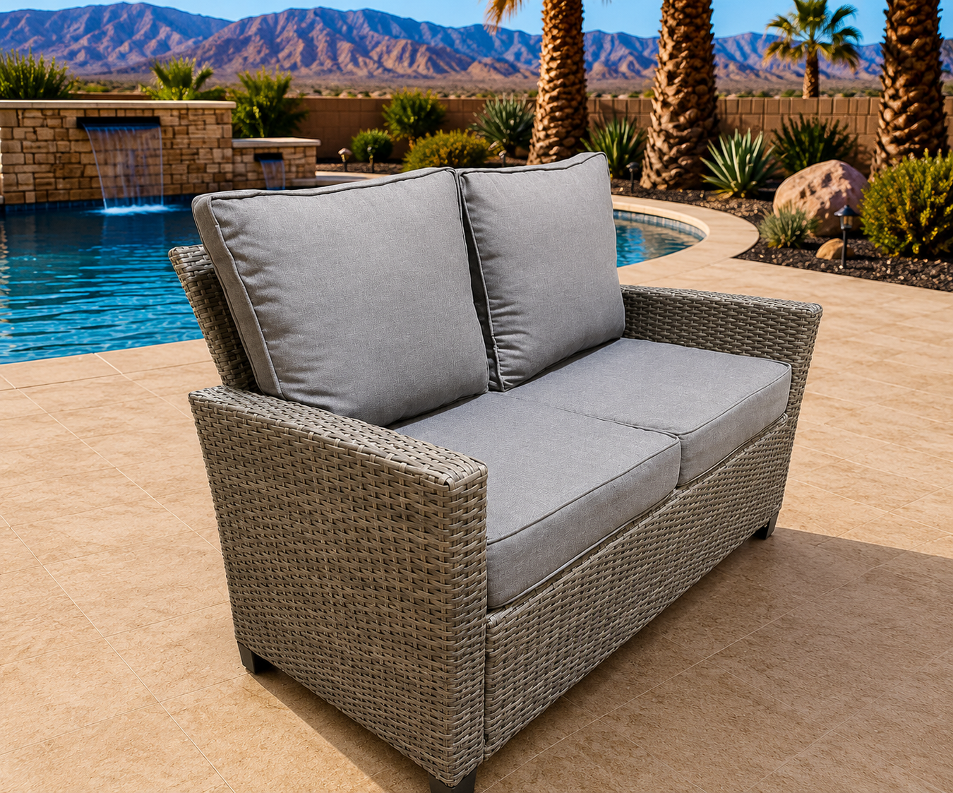 Tan Cushion
