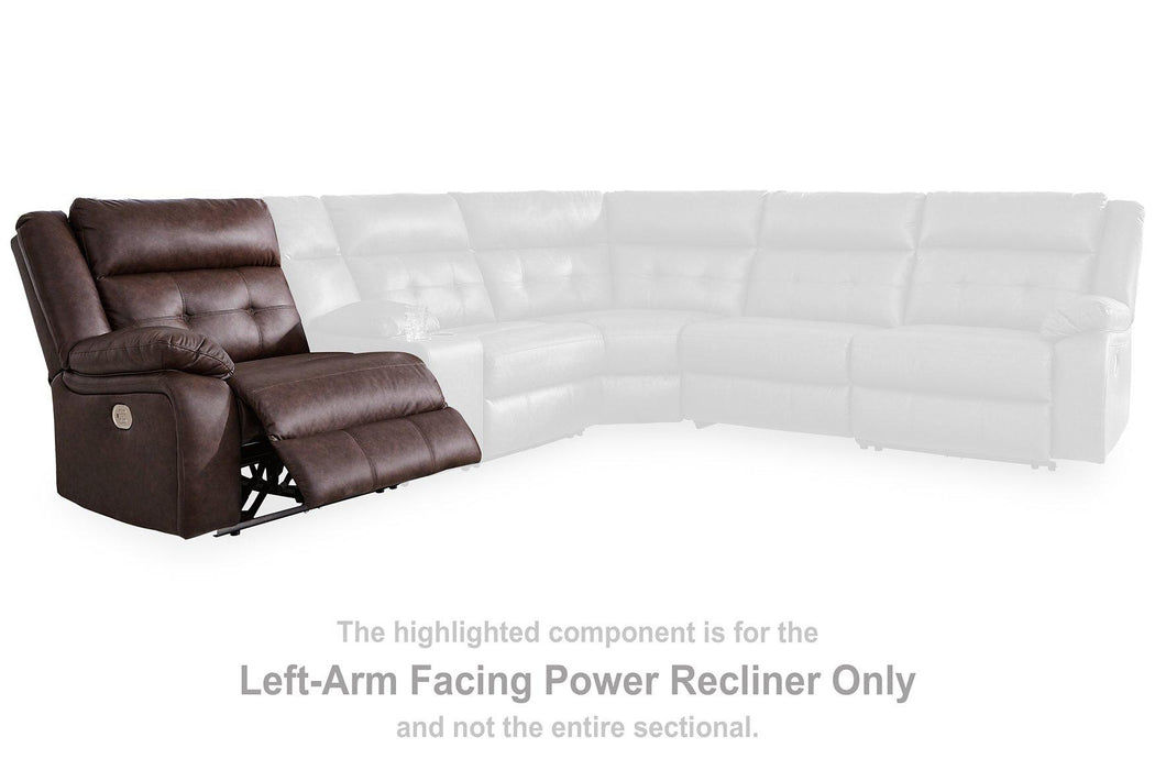 Punch Up Power Reclining Sectional Loveseat