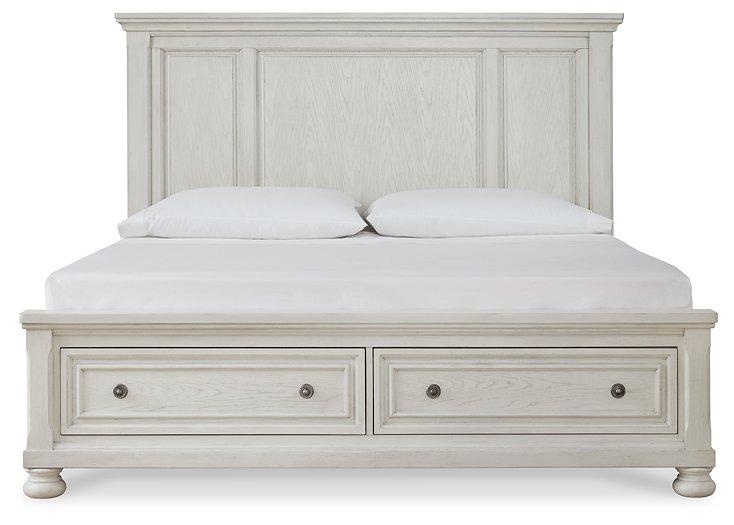 Robbinsdale Panel Storage Bed