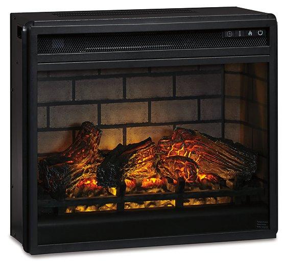 Derekson 4-Piece Entertainment Center with Electric Fireplace