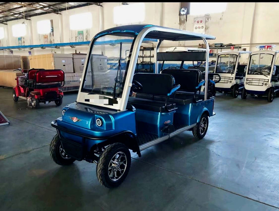 1200 Watt Electric Golf Cart 6 Seater 60V