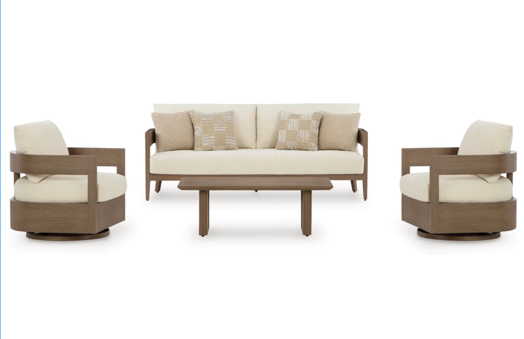 Serene Bay Patio Furniture Collection Couch Chairs and Coffee Table