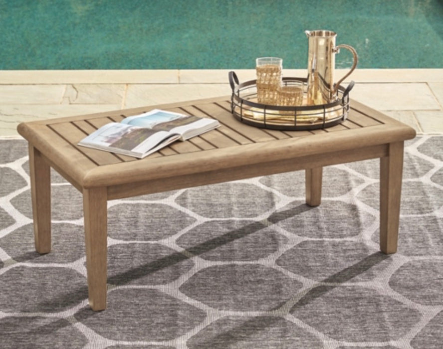 Wooden Outdoor Coffee Table