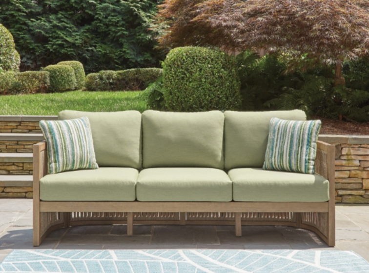 Serene Shores Patio Furniture Collection Couch Chairs and Coffee Table