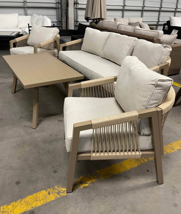 EVA 4 Piece Aluminum Outdoor Rope Set