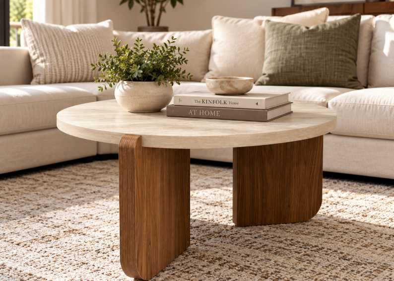 OSOS Faux Granit Coffee Table