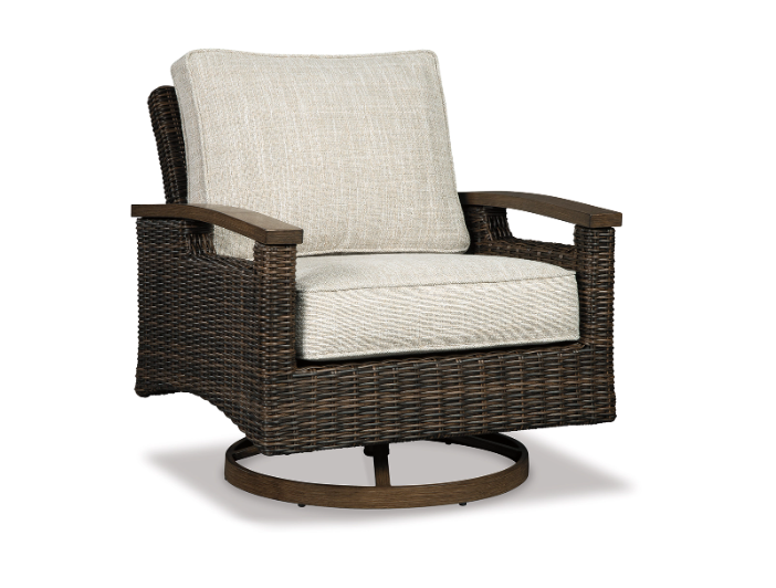 Paradise Trail Outdoor Swivel Lounge Chair (Set of 2)