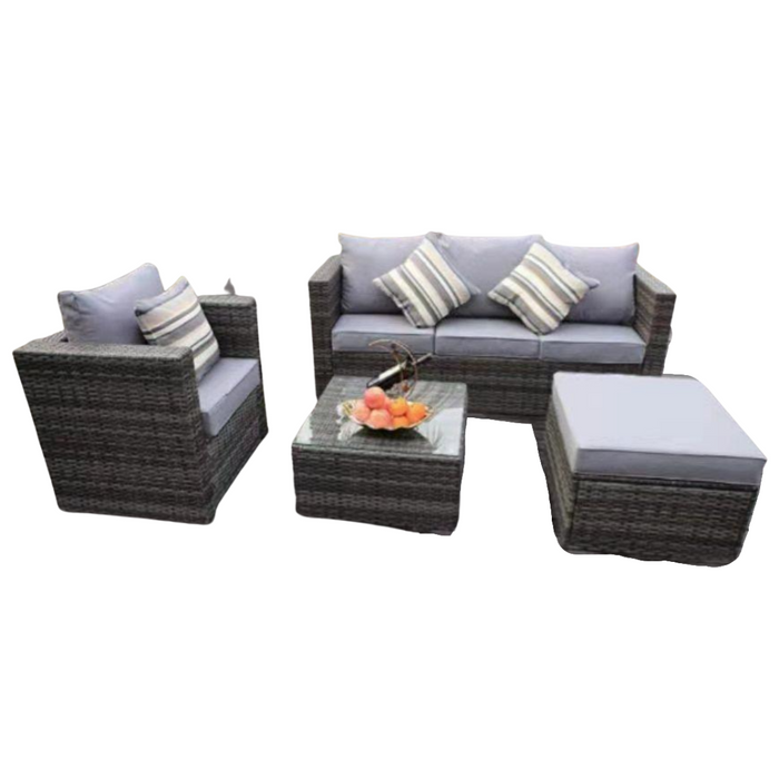 Boho Bay Lily Patio Couch and Chair Set